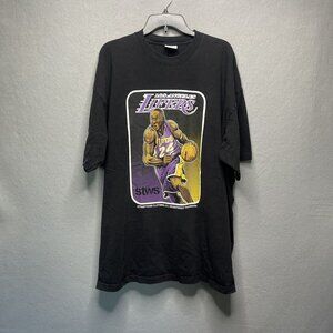 Streetwise Los Angeles Lakers Kobe Bryant Graphic Tee 3X Black NBA Basketball